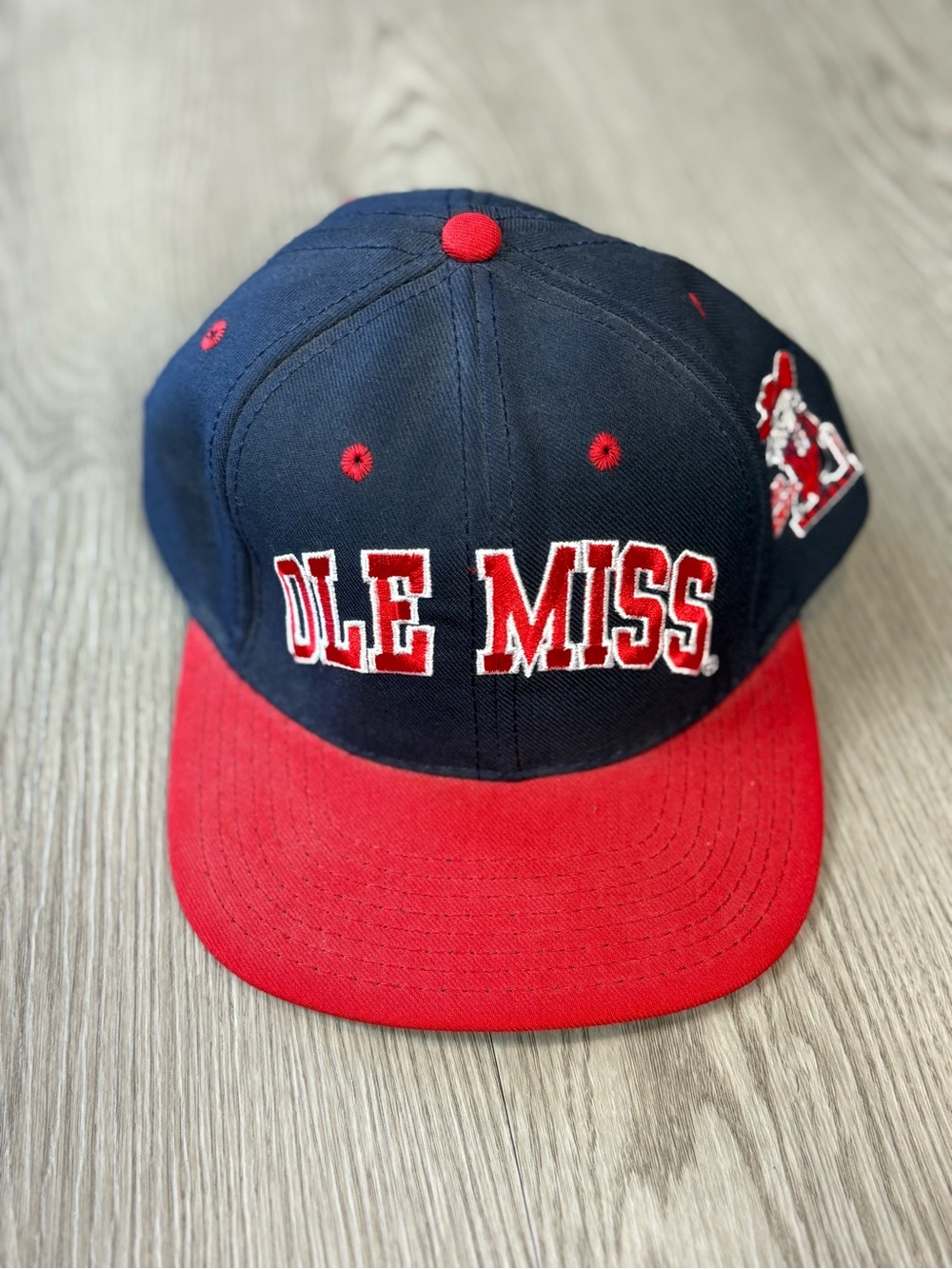 Vintage Ole Miss Starter Hat